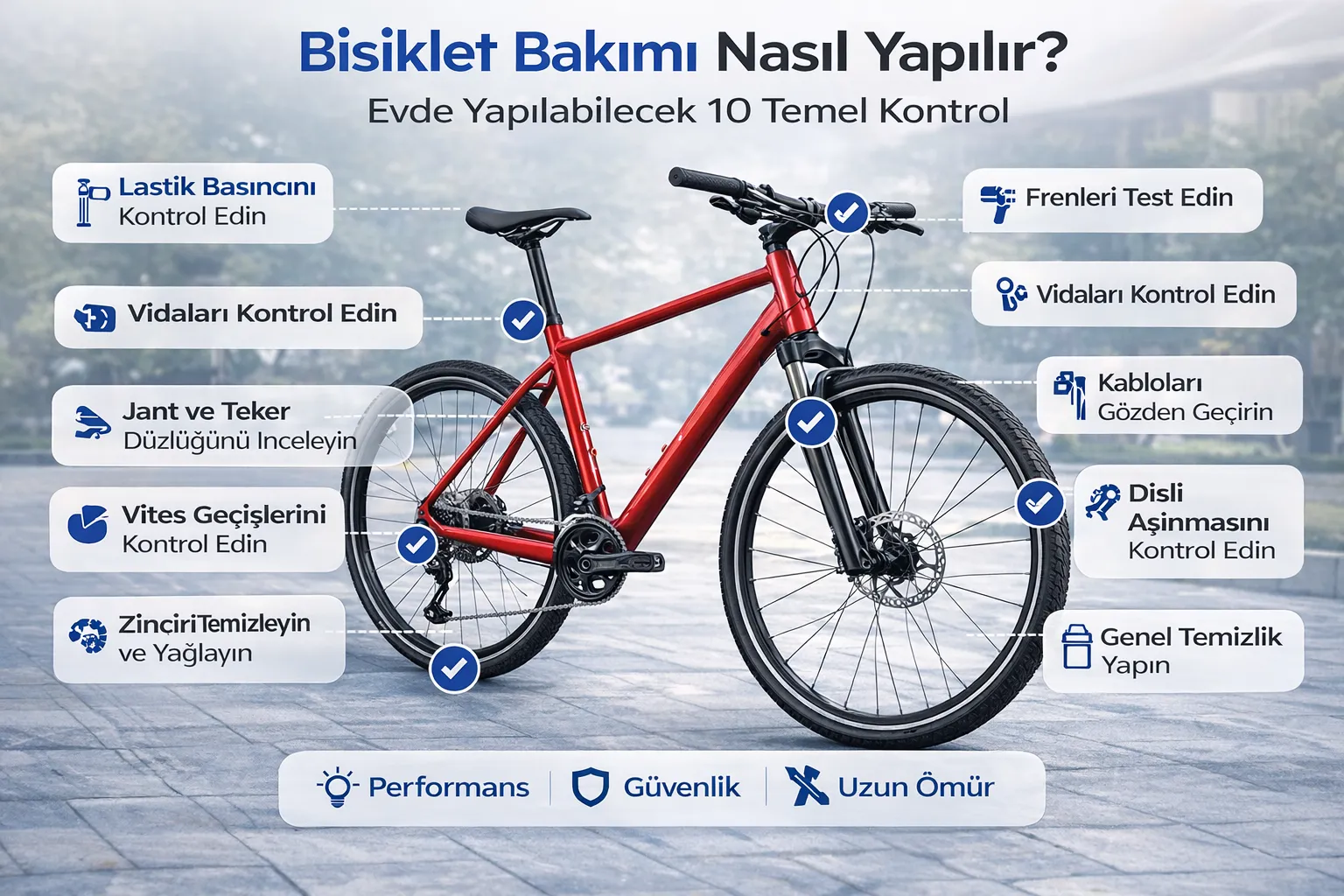 Bisiklet Bakımı Nasıl Yapılır?